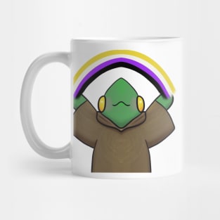 Non-Binary Gay Pride-Berry Mug